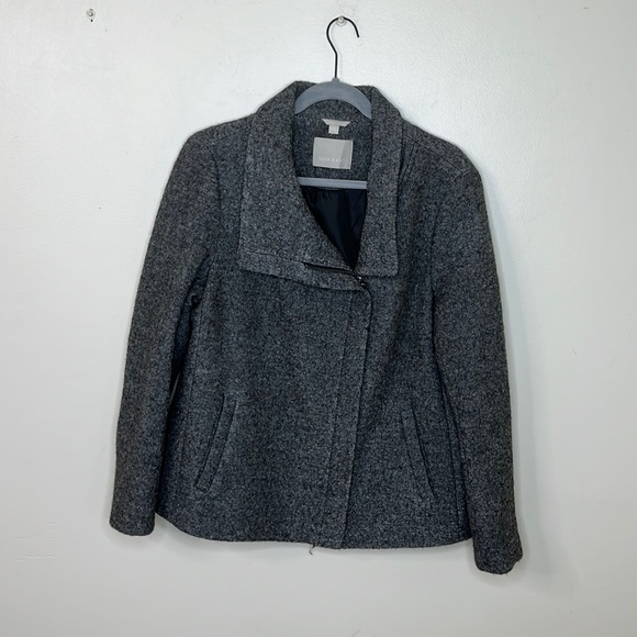 Soia & Kyo Jackets & Blazers - Soia and Kyo boiled wool Moto jacket size XL